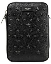 Jimmy Choo - Kimi Leather Messenger Bag - Lyst