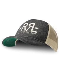 RRL - Logo-Print Mesh Cap - Lyst