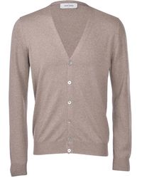Gran Sasso - Virgin Wool V-Neck Cardigan - Lyst