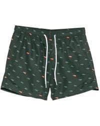 Sundek - Short De Bain À Logo Imprimé - Lyst
