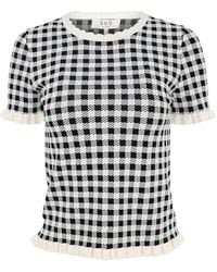 Sea - Blouse Met Gingham Ruit - Lyst