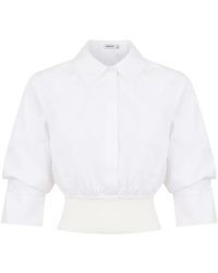 Jonathan Simkhai - Short-Sleeves Shirt - Lyst