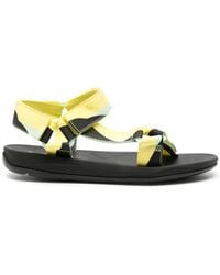 Camper - Graphic-Print Touch-Strap-Fastening Sandals - Lyst