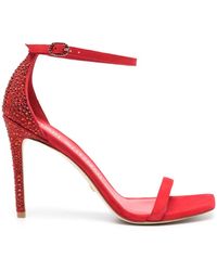 Stuart Weitzman - Sandalias Nudistcurve Royale con tacón de 100 mm - Lyst