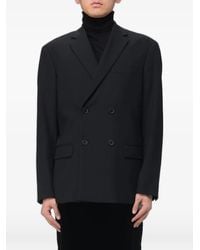 Emporio Armani - Double-Breasted Blazer - Lyst