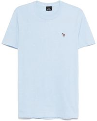 Paul Smith - T-Shirt Mit Zebra-Patch - Lyst