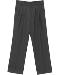 Costumein - Straight-Leg-Hose mit Falten - Lyst