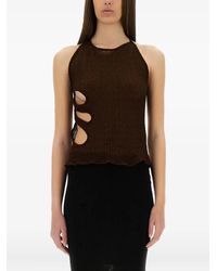 Selia Richwood - Lily Cut-Out Halter Top - Lyst