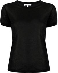 Patrizia Pepe - T-Shirt mit Logo-Verzierung - Lyst