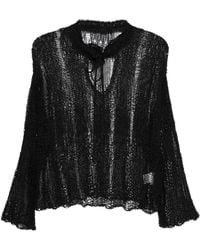 Y's Yohji Yamamoto - Tie Knitwear - Lyst