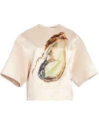 A.W.A.K.E. MODE - Oyster-Print Blouses - Lyst