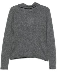 Viktoria Chan - Turtleneck Scarf Sweater - Lyst