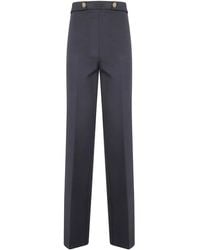 Twinset - Button-Fastening Trousers - Lyst