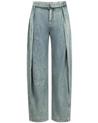 Loewe - Vaqueros Con Cinturón - Lyst