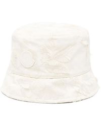 Moncler - Embroidered Bucket Hat - Lyst