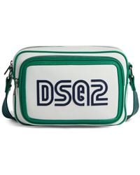 DSquared² - Bolso de hombro con logo - Lyst
