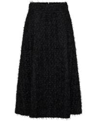 Anna Quan - Vanta Textured Flared Skirt - Lyst