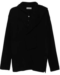 Yohji Yamamoto - T-Shirt A Maniche Lunghe - Lyst