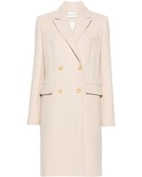 Claudie Pierlot - Straight Mid-Length Coat - Lyst