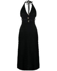 Cult Gaia - Abito Midi Evaleigh Con Cut-Out - Lyst