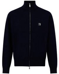 DSquared² - Metal D2 Upside Down Knit Cardigan - Lyst