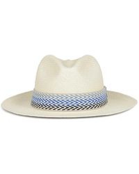 Lock & Co. Hatters - Walter Chevron-Patterned Panama Hat - Lyst