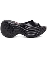 DIESEL - X Melissa Platform Wave Sandals - Lyst