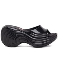 DIESEL - X Melissa Platform Wave Sandals - Lyst