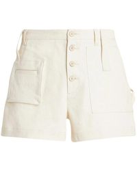 Etro - Multi-pocket High-waist Shorts - Lyst