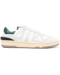 Lanvin - Panelled Low-top Sneakers - Lyst