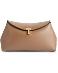 TOTEME - Bolso de mano con cierre en T - Lyst