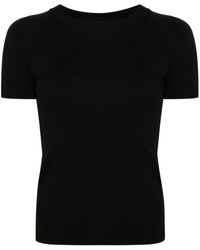 Balenciaga - Camiseta Handwriting con apliques de strass - Lyst