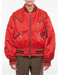 Chopova Lowena - Palladian Zipped Bomber Jacket - Lyst