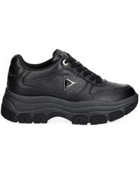 Guess - Beneto Logo-Embossed Chunky Sneakers - Lyst