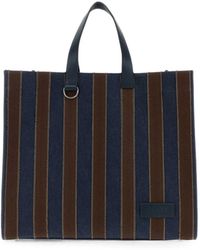 Fendi - Pequin Logo-Patch Shoulder Bag - Lyst
