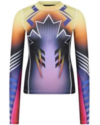 DSquared² - Graphic-Print Long-Sleeve T-Shirt - Lyst