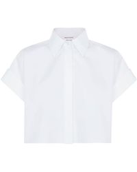 Alexander McQueen - Cotton Poplin Shirt - Lyst