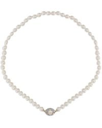 Vivienne Westwood - Orb Pearl Necklace - Lyst