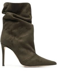 Giuseppe Zanotti - Suede Pointed-Toe Boots - Lyst
