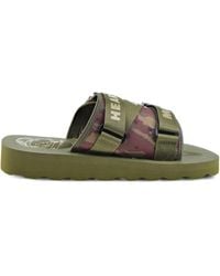 BBCICECREAM - Sandali Eva Walker Con Stampa Camouflage - Lyst