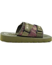 BBCICECREAM - Eva Walker Camouflage-Print Sandals - Lyst