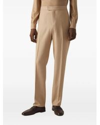 ZEGNA - Oasi Lino Trousers - Lyst