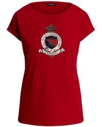 Ralph Lauren - T-Shirt Graphique À Manches Courtes - Lyst