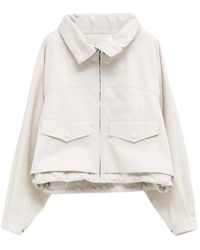 Loewe - Layered Drawstring-Hem Jacket - Lyst