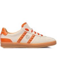 Philipp Plein - Retro Rebel Leren Low-Top Sneakers Met Studs - Lyst