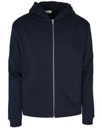 Commas - Embroidered Zip-Up Hoodie - Lyst