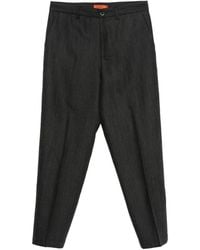Barena - Herringbone-Weave Straight-Leg Trousers - Lyst