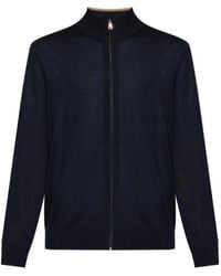 Paul Smith - Wool Zipped Cardigan - Lyst