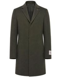 Corneliani - Hidden-Button Coat - Lyst