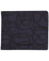KARL LAGERFELD - Logo Bi-Fold Wallet - Lyst